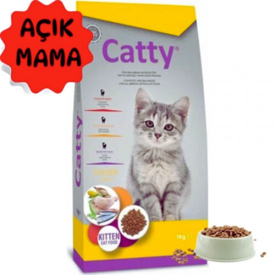 Catty Kitten 5 kg Yavru Kedi Maması  Acık Paket