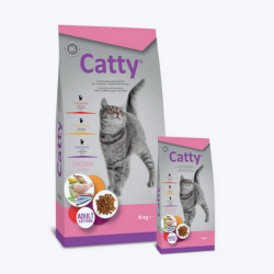 Catty Adult Tavuklu Yetişkin Kedi Maması 15 Kg