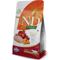ND Pumpkin Bıldırcın Nar ve Balkabaklı Kısırlaştırılmış Kedi Maması 1.5 Kg