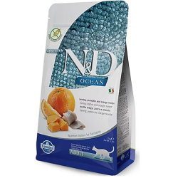 ND Ocean Tahılsız Ringa Balıklı ve Portakallı Yetişkin Kedi Maması 1.5 Kg